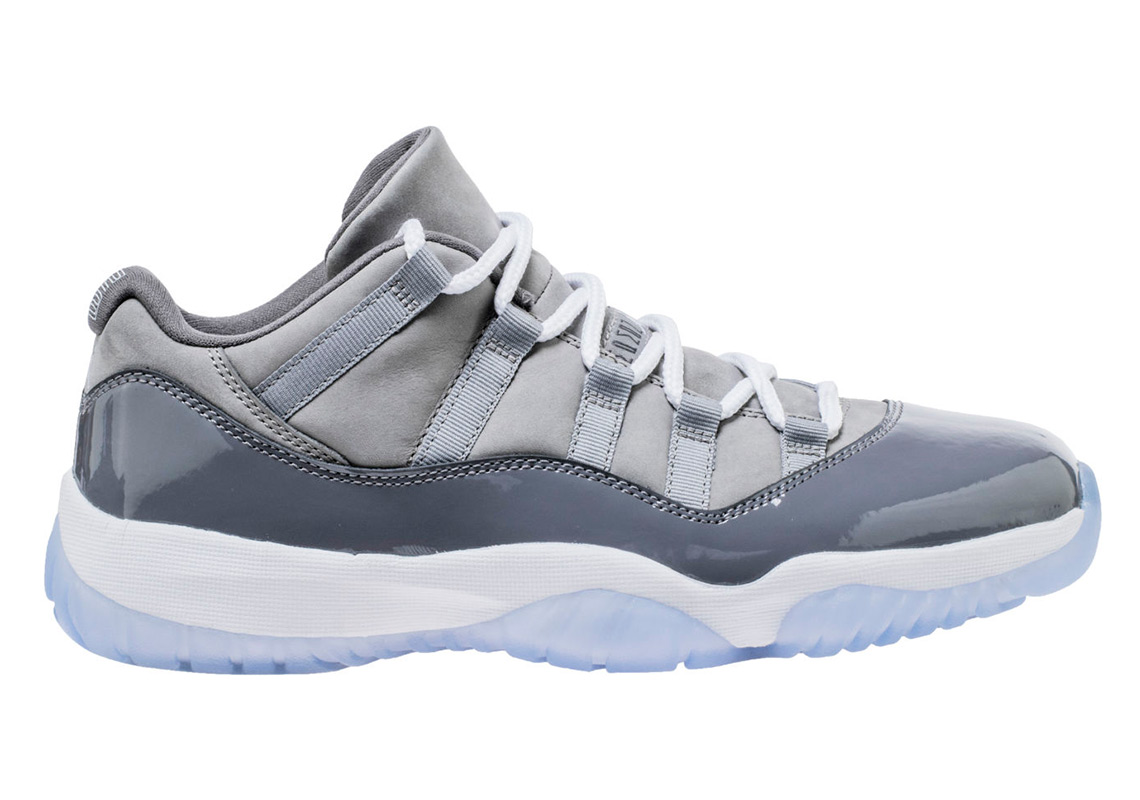 grey retro 11 low